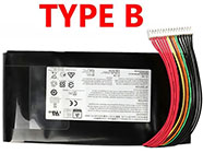 MSI GT73EVR 7RF-1025X Batterie